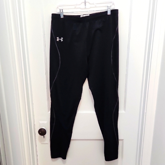 Under Armour Black Fitted ColdGear Compression Pants - Picture 1 of 8